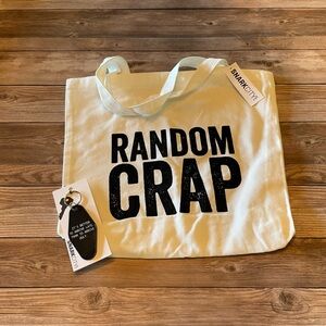 SnarkCity Canvas Tote & Key ring